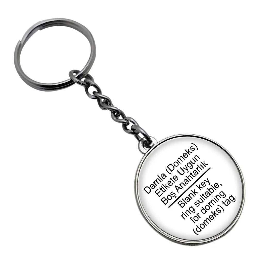 Boş Anahtarlık BK-002 40MM