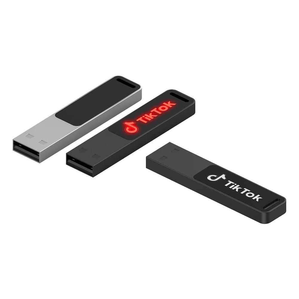Metal Işıklı Usb Bellek