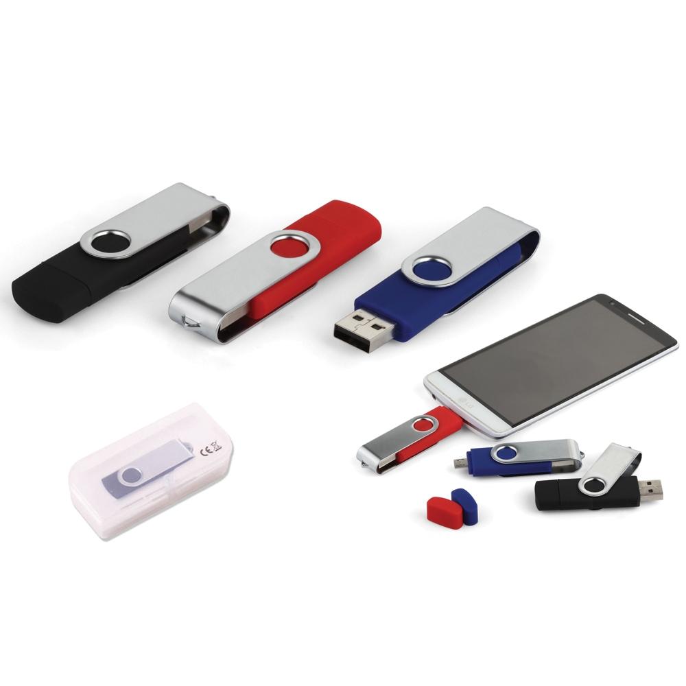 Döner Kapaklı Otg Özellikli Usb Bellek